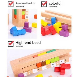 Bộ Đồ Chơi Xếp Hình Tetris Phát Triển Trí Tuệ Cho Bé