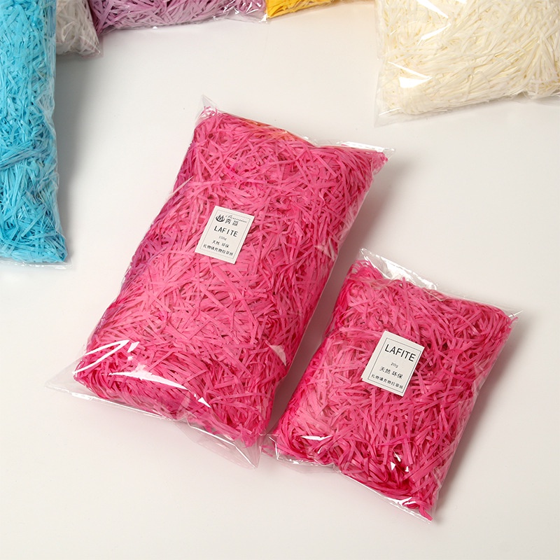 Giấy rơm giấy vụn lót hộp quà 50g