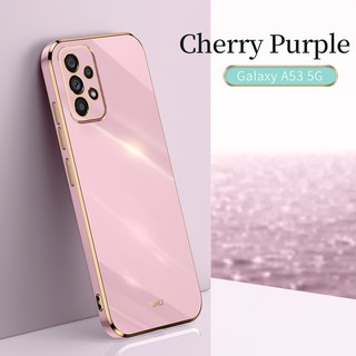 Ốp Điện Thoại Silicon Vuông Mạ Màu 6D Cho Samsung Galaxy A13 A23 A33 A53 A73 A14 A54 5G A04S A03 Core A32 A52 A72 A51 A71