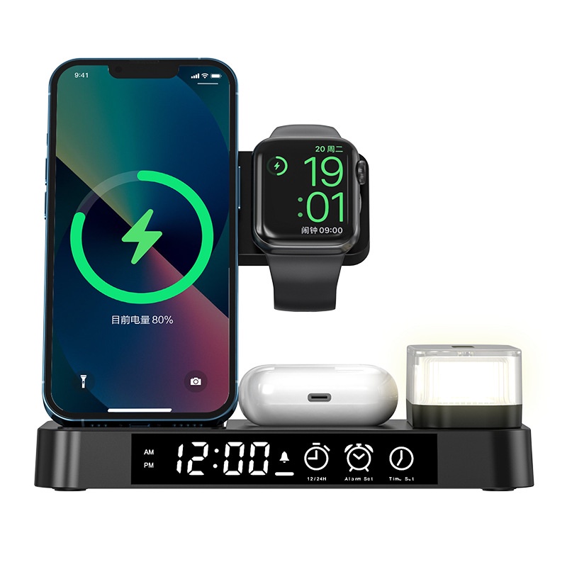 Hàng Mới Về Mới Đế Sạc Không Dây Đa Năng 25W Cho iPhone14 / 13