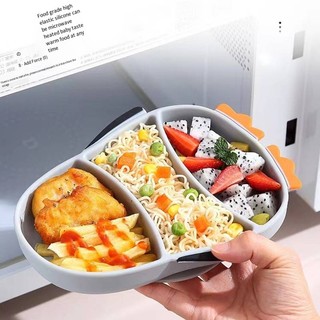Bộ 4 Dụng Cụ Ăn Bằng Silicone Hình Chim Cánh Cụt Cho Bé