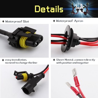 Bóng Đèn Pha Xe Hơi 55W Xenon H7 H8 9005 HID H1 H3 H11 4300K 6000K 8000K