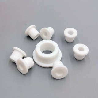 Hình Trụ Cao Su Silicon Bảo Vệ Cuộn Dây Cắm Lỗ Dây Cáp Bảo Vệ Ống Lót Vòng Chữ O Miếng Đệm Kín Màu Trắng
