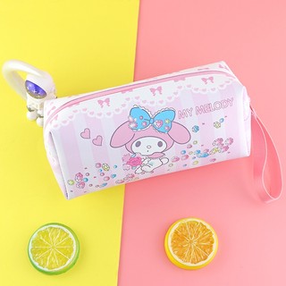 YT4 Sanrio Kuromi mymelody Cinnamoroll Vỏ bút chì hoạt hình dễ thương dung lượng lớn bút sinh viên lưu trữ hộp văn phòng phẩm