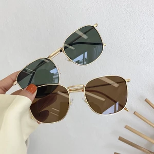 Kính mắt râm mát cao cấp nữ nam phong cách Idol Hàn Quốc chống tia UV400 và tia bức xạ thay được mắt cận 205