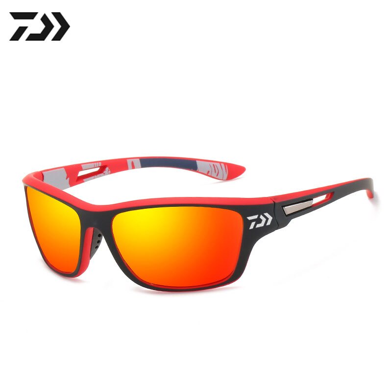 DAIWA Kính Mát Phân Cực Kính Thể Thao Unisex Kính Đi Xe Đạp Siêu Nhẹ Câu Cá Đi Bộ Đường Dài Kính Mát UV400 Thiết Bị Xe Đạp
