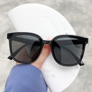 Mới Thời Trang Hàn Quốc Retro Khung Lớn Kính Mát Nam Nữ Vuông Mèo Bóng Mắt Chống Tia UV Kính Mắt