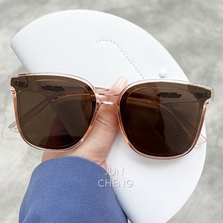 Mới Thời Trang Hàn Quốc Retro Khung Lớn Kính Mát Nam Nữ Vuông Mèo Bóng Mắt Chống Tia UV Kính Mắt