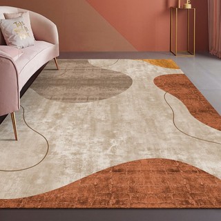 Hiện Đại Đơn Giản ins Phong Cách Thảm Phòng Khách Sofa Bàn Cà Phê Chăn Phòng Hộ Gia Đình Phòng Ngủ Đầu Giường Diện Tích Lớn Đầy Đủ Chăn
