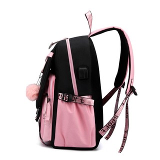 GC9 Demon Slayer Nezuko Ba Lô Học Sinh Trẻ Em Dung Tích Lớn Túi Máy Tính Thoáng Khí Chống Thấm Nước Thời Trang Schoolbag Cho