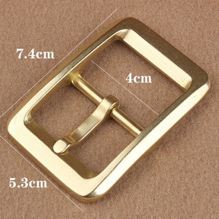 Thắt Lưng Nam Khóa Đầu Da Bò Chiều Rộng 4cm