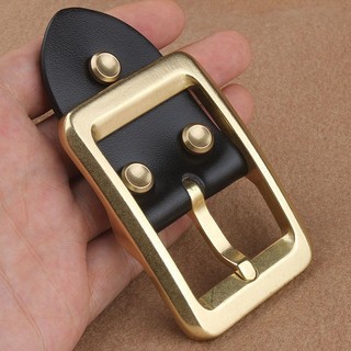 Thắt Lưng Nam Khóa Đầu Da Bò Chiều Rộng 4cm