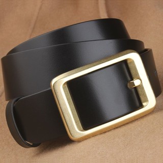 Thắt Lưng Nam Khóa Đầu Da Bò Chiều Rộng 4cm