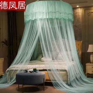 Mái Vòm Trần Lưới Chống Muỗi Công Chúa Tròn Trần Treo Lưới 1.8m2m Giường Đôi Cực Lớn Hộ Gia Đình Lắp Đặt Miễn Phí 1m