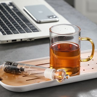 Độc Đáo Lọc Trà Tăng Cường Tách Nước Trà Lọc Trà Làm Dụng Cụ Tiện Dụng Cao Borosilicate Thủy Tinh Trong Suốt Mỏng Trà Thoát Nước