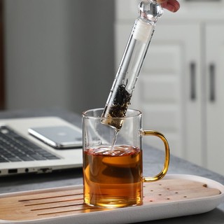 Độc Đáo Lọc Trà Tăng Cường Tách Nước Trà Lọc Trà Làm Dụng Cụ Tiện Dụng Cao Borosilicate Thủy Tinh Trong Suốt Mỏng Trà Thoát Nước