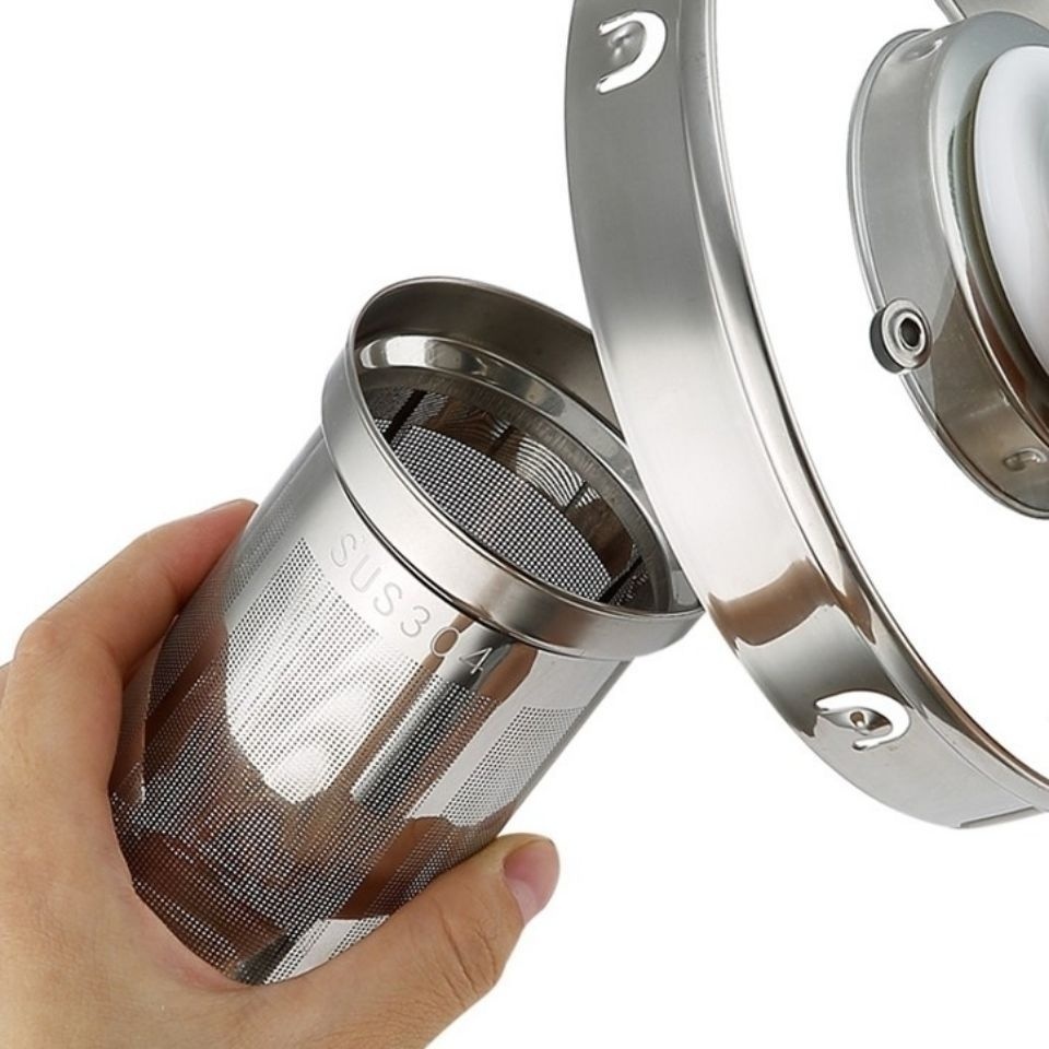 Bộ lọc trà phân tách trà nước|03517|Lưới lọc trà inox cấp thực phẩm|Lưới lọc lá trà|Ngăn trà|Lưới lọc cà phê|Phụ kiện lưới lọc ấm dưỡng sinh|Phổ thông đa dụng