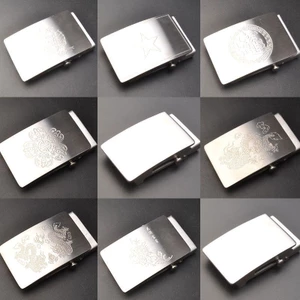 Khóa dây nịt nam 00516 | Thép không gỉ nguyên chất | Khóa con lăn tự động | Nội rộng 36mm & 40mm | Không răng không lỗ | Phụ kiện dây nịt quần | Phong cách công sở & giải trí | Khóa cao cấp bền không gỉ