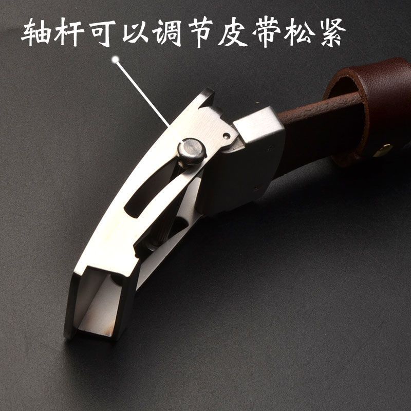 Khóa dây nịt nam 00516 | Thép không gỉ nguyên chất | Khóa con lăn tự động | Nội rộng 36mm & 40mm | Không răng không lỗ | Phụ kiện dây nịt quần | Phong cách công sở & giải trí | Khóa cao cấp bền không gỉ
