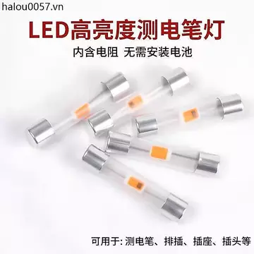 [Điểm nổi bật hai mặt] Bút điện LED nổi bật phong cách mới Bút thử điện Bút thử bóng đèn thử điện Đèn thay thế