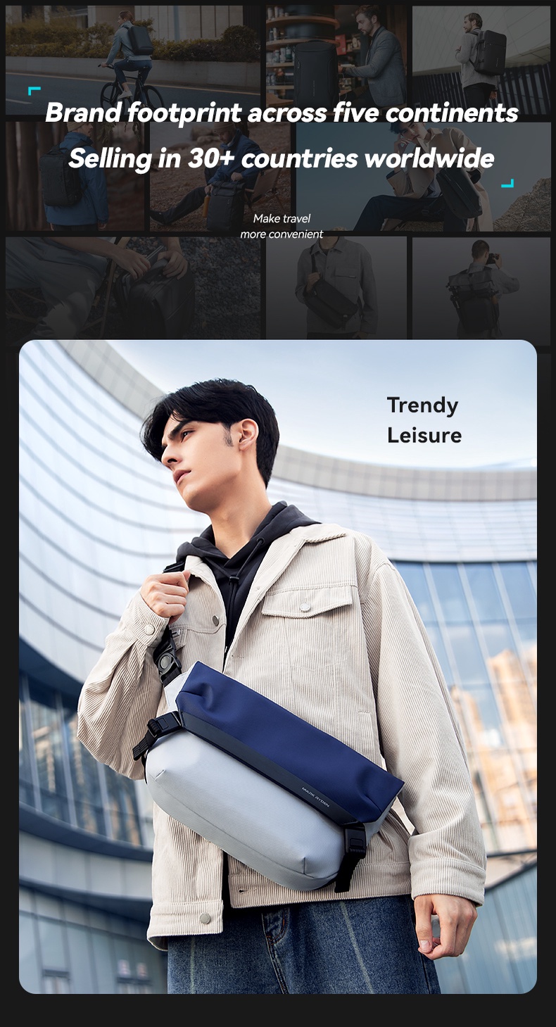 Mô tả Túi đeo chéo nam MARK RYDEN sức chứa lớn thời trang trẻ trung - 1