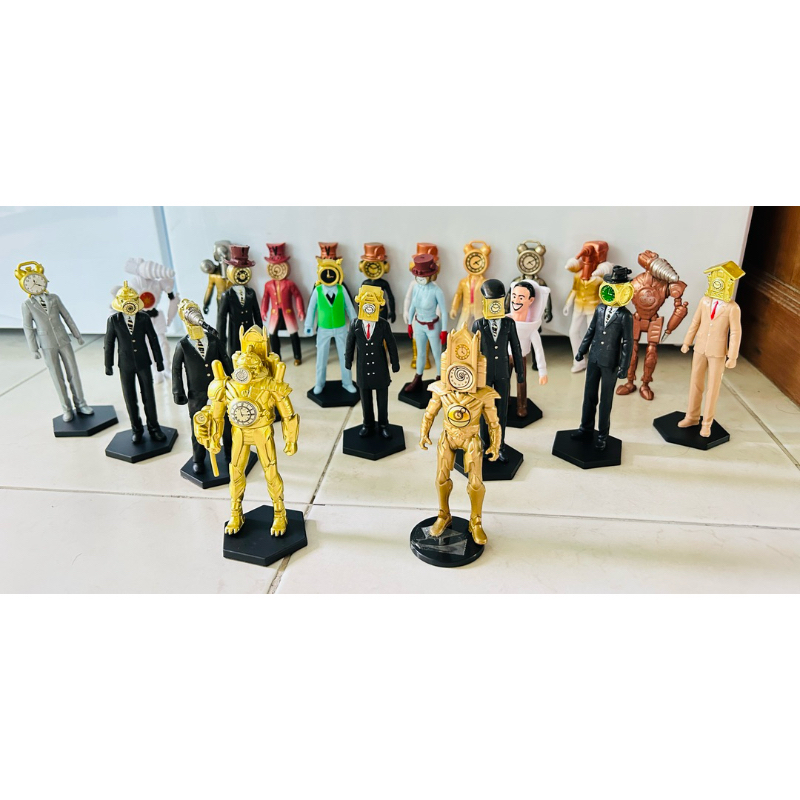 Đồ chơi skibidi nhà vệ sinh tv người đàn ông loa máy ảnh Model Size 5-10 cm.