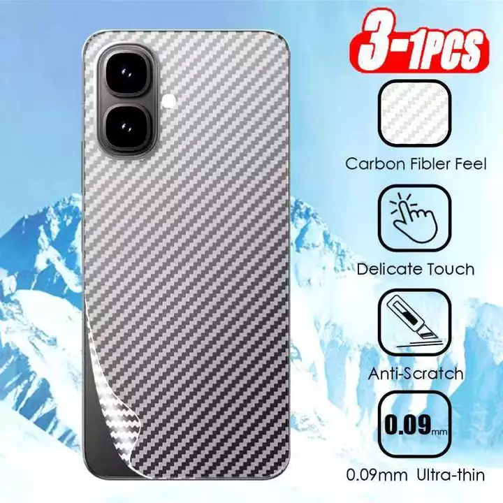 Phim mặt sau bằng sợi Carbon Tecno Spark Go 2 / Tecno 40 Infinix Smart 10 / Tecno Pop 10 / Infinix 10 Plus