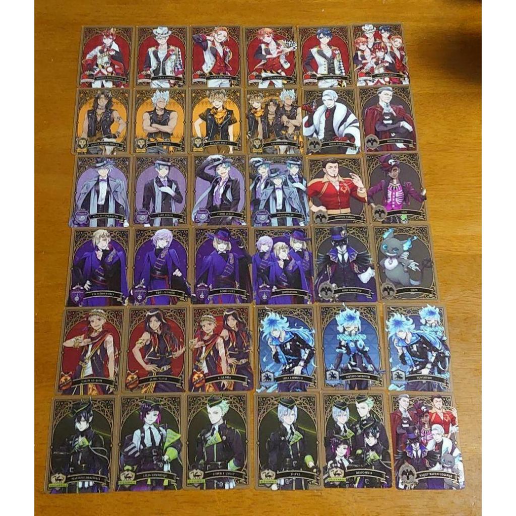 * Thẻ bên ngoài * Bộ sưu tập thẻ kim loại Twisted Wonderland 1-2 giây có nếp nhăn