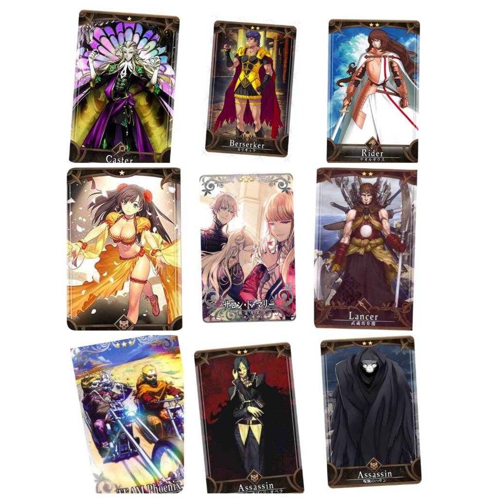 Fate Grand Order FGO Arcade cũ có nếp nhăn trong túi nhựa
