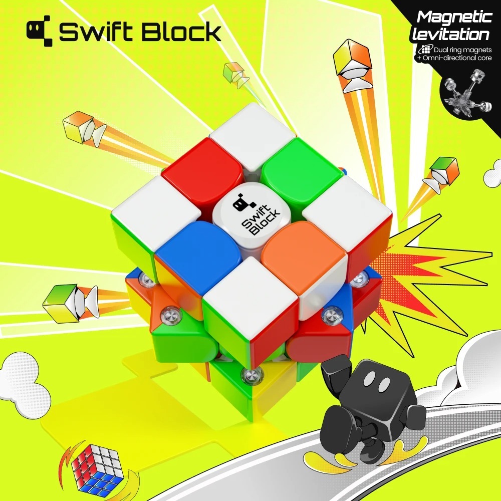 Gan X SWIFT BLOCK Maglev / 355S Cube Rubik 's Từ tính 3x3 | Shopee Việt Nam