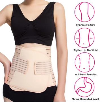 Dây Bụng Sau Sinh Đai Bụng Giữ Bụng Giảm Bụng 2 Lớp Có Kích Thước Lớn Cho Mẹ Sau
