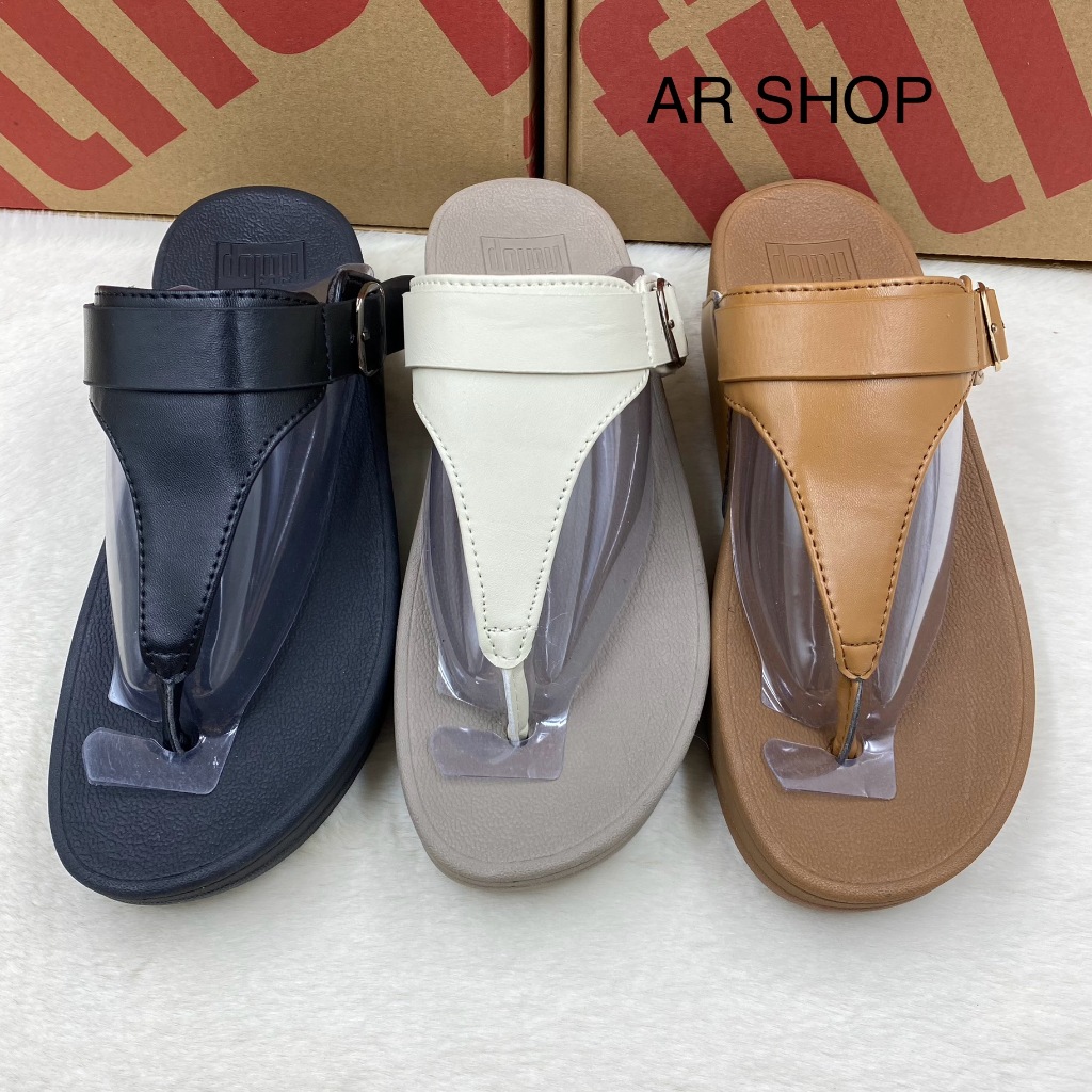 Giày Fitflop Dép Nữ Làm Bằng Da Công Việc Rất Mềm Mại. Thoải mái khi mặc bền
