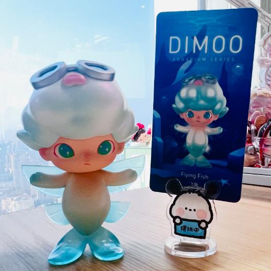 Optional Styles Anglerfish DIMOO POPMART DIMOO Aquarium Series Doll ...