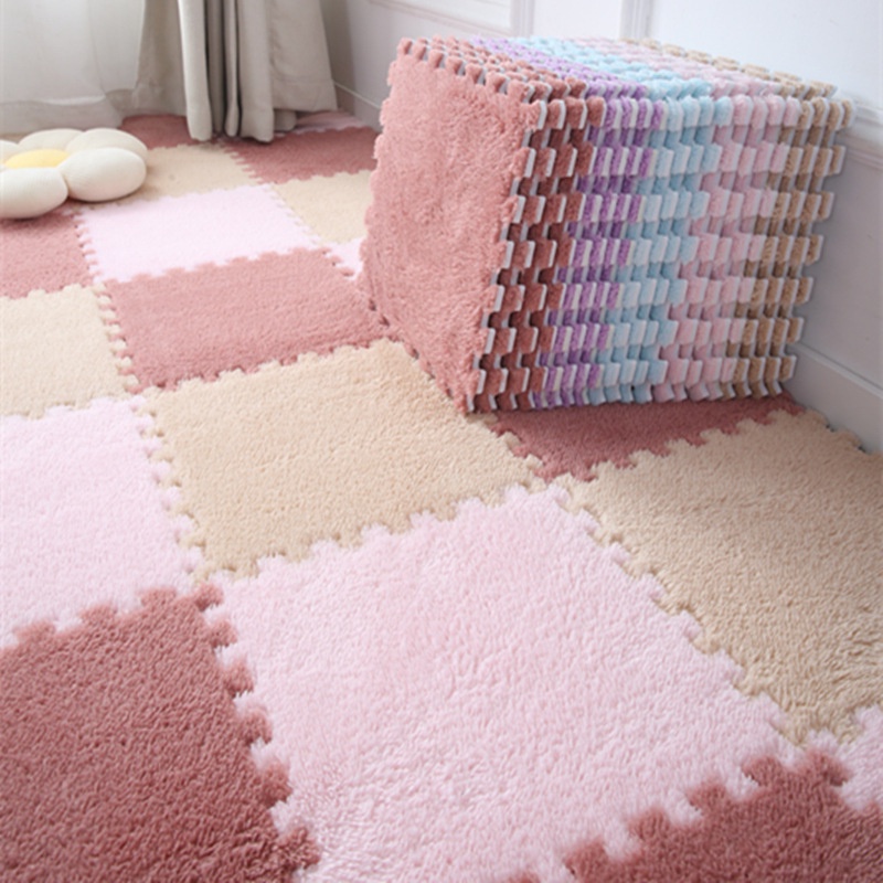 Thảm Lót Sàn Hình Vuông 30 * 30cm Có Thể Giặt Được
