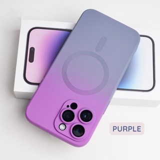 mới! Ốp Điện Thoại Mềm Chống Vân Tay Cho Iphone 11 12 13 14 Pro Max 14Plus Vỏ Điện Thoại Từ Tính Chống Vỡ Có Bảo Vệ Ống Kính