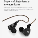 Tai nghe FAAEAL KBEAR KS2 Hybrid DD + BA In Ear Monitor HiFi Music Tai nghe có dây Tai nghe chơi game thể thao có cáp có thể tháo rời — ảnh 8