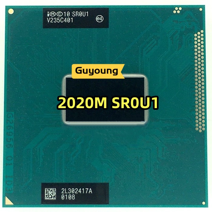 Pentium Dual-Core Mobile cpu processor 2020M 2.4GHz L3 2M Socket G2 ...