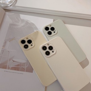 Ốp Điện Thoại Tpu Mềm Màu Trơn Cho IPhone 14 14pro Max 14plus 13 13pro 13mini 12 11 Pro Max IX XR SE2 I8 Plus