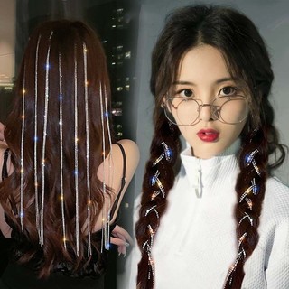 Kẹp Tóc Đính Đá Tua Rua Phong Cách Hàn Quốc Thời Trang