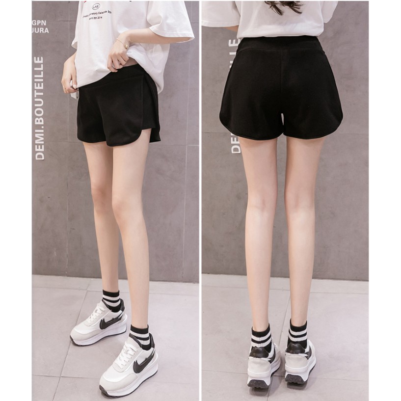 Quần dành cho bà bầu summer low-eo casual all-match maternity shorts