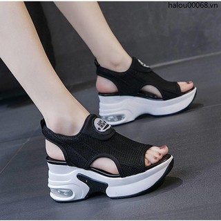 Sandal Đế Xuồng Dày Dặn Phong Cách Thời Trang Mùa Hè Mới 2020 Cho Nữ