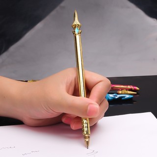 YT4 Genshin Tác Động Bút Văn Phòng Phẩm Bút Gel Đen 0.5 Mm Học Sinh Viết Giải Nén Anime Người Hâm Mộ Bộ Sưu Tập Quà Tặng