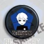 HT2 BLUE LOCK huy hiệu hấp thụ từ tính Phim hoạt hình huy hiệu anime trâm cài cá tính TH2