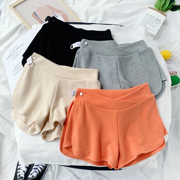 Quần dành cho bà bầu summer low-eo casual all-match maternity shorts