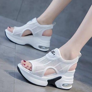 Sandal Đế Xuồng Dày Dặn Phong Cách Thời Trang Mùa Hè Mới 2020 Cho Nữ