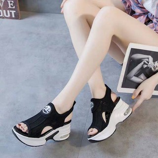 Sandal Đế Xuồng Dày Dặn Phong Cách Thời Trang Mùa Hè Mới 2020 Cho Nữ