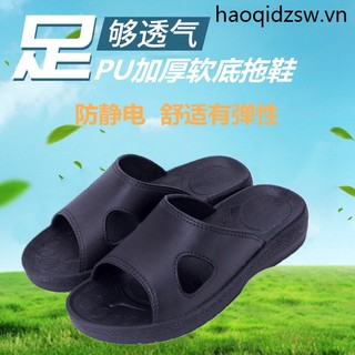 Dép Lê Đế Mềm Dày Dặn Chống Tĩnh Điện Cỡ Lớn 50 Cho Nam Nữ
