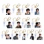 SQ11 mười bảy FML Acrylic Móc Khóa Túi Mặt Dây Chuyền Móc Khóa Phụ Kiện S COUPS JEONGHAN JOSHUA JUN HOSHI WONWOO