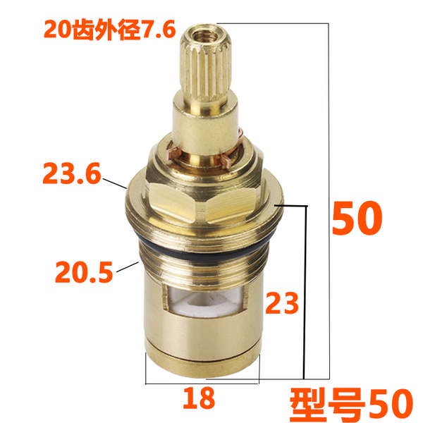 Phụ Kiện Van Vòi Nước Nóng Lạnh Mở Nhanh Bằng Gốm Thông Dụng Cho Bồn Tắm Nhà Bếp