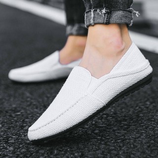 Giày Lười Nam Thoáng Khí Phong Cách Mùa Hè Cá Tính